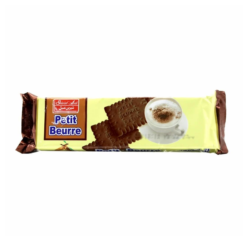 بیسکویت کاکائویی پتی بور شیرین عسل - 85 گرم بسته 24 عددی