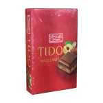 شکلات شیری با مغزی کرم فندقی تیدو شیرین عسل - 7گرم بسته 50 عددی