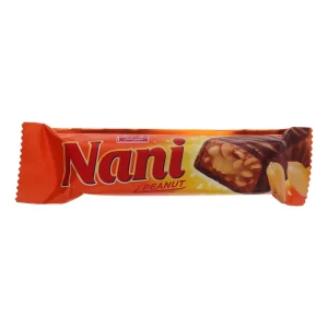 شکلات مغزدار کاراملی بادام زمینی نانی شیرین عسل - 40 گرم