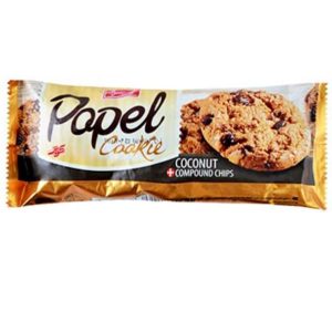 بیسکویت نارگیلی با چیپس شکلاتی 45 گرم - 40 پاپل