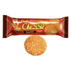 بیسکویت پاپل 80 گرم زنجبیل کنجدی