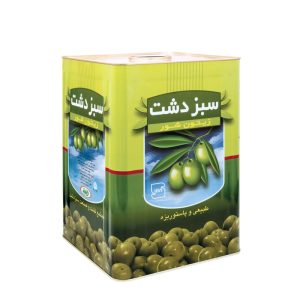زیتون 3 کیلویی درجه یک هسته دار سبزدشت