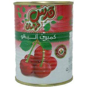 کمپوت آلبالو درب کلیدی قدس
