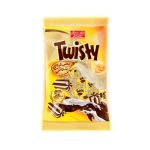تافی کره ای شکلاتی دو رنگ 80 گرم تویستی