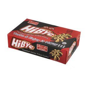 بیسکویت مغزدار های بای جعبه ای 300 گرم