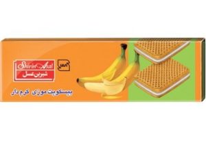 بیسکویت کرمدار 105 گرم موزی