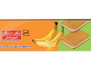 بیسکویت کرمدار 105 گرم موزی