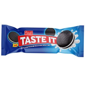 بیسکویت کرمدار کاکائویی 4 عددی 30 گرم تست ایت