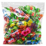 تافی میوه ای مغزدار دورنگ 3 کیلویی