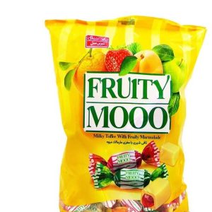 تافی کره ای با مغزی میوه 200 گرم - 12 فروتی موو