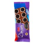 شکلات با کرم شیری و بیسکویت کاکائویی 80 گرم (12*6)