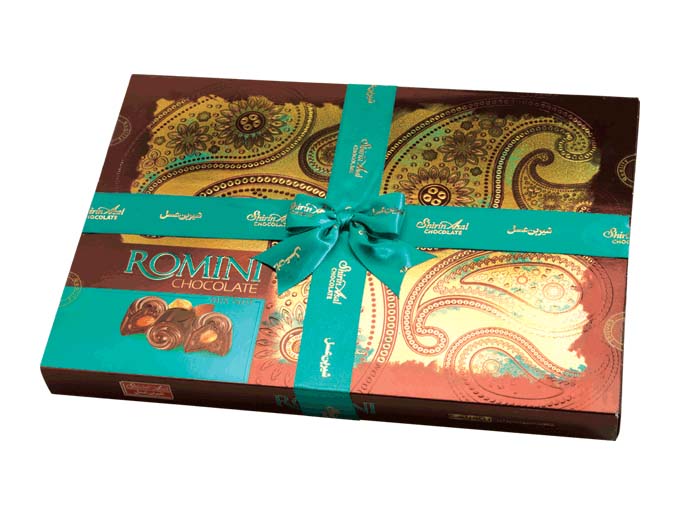 شکلات مغزدار شیری یکسرپیچ 330 گرم (Romini-Mixed Nut) (کادوئی)