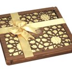 شکلات مغزدار فندقی 460 گرم پرستیژ مخلوط جعبه چوبی