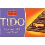 فراورده کاکائویی شیری با مغز کارامل 48 گرم تیدو ( 24*6)