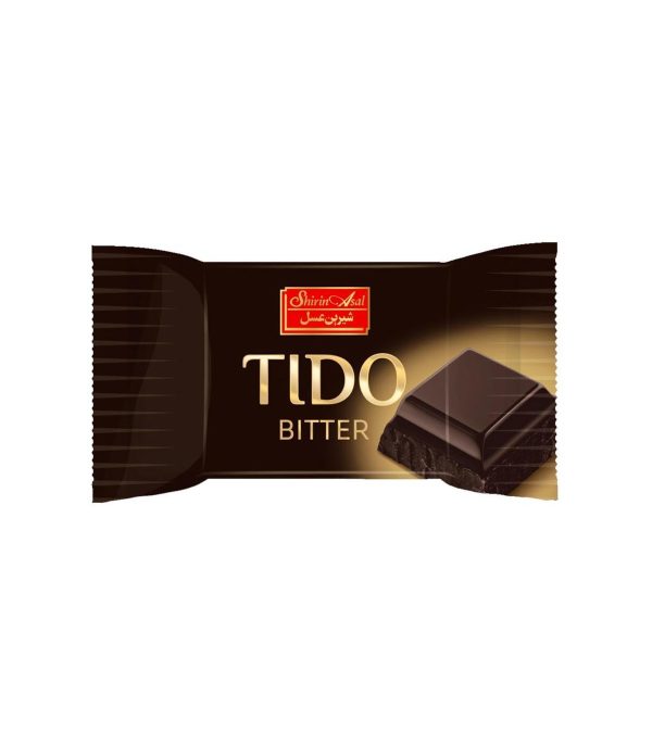 فراورده کاکائویی نیمه تلخ 22 گرم تیدو ( 24*8)