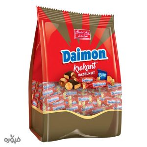 کروکانت فندقی روکشدار 200 گرم دیامون